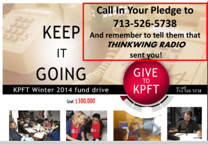 KPFT FUND-RAISER (WINTER 2014), THINKWING RADIO